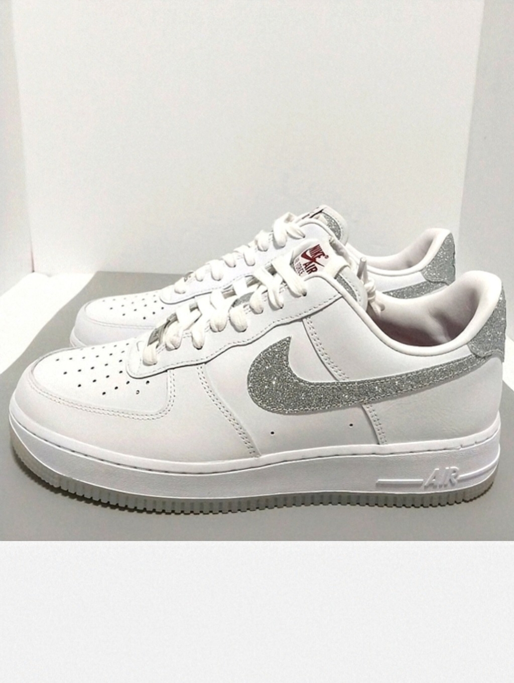 Nike Air Force 1 Low '07 Lx Glitter Swoosh, New, Size 10.5| Eur 42.5
